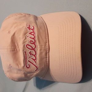 Titleist pink golf hat